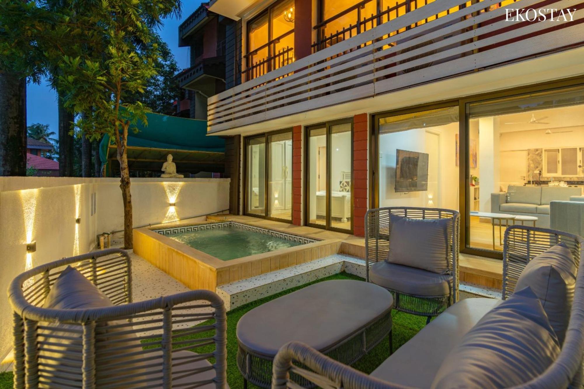 Ekostay Luxe - Casa Marina Candolim Eksteriør bilde